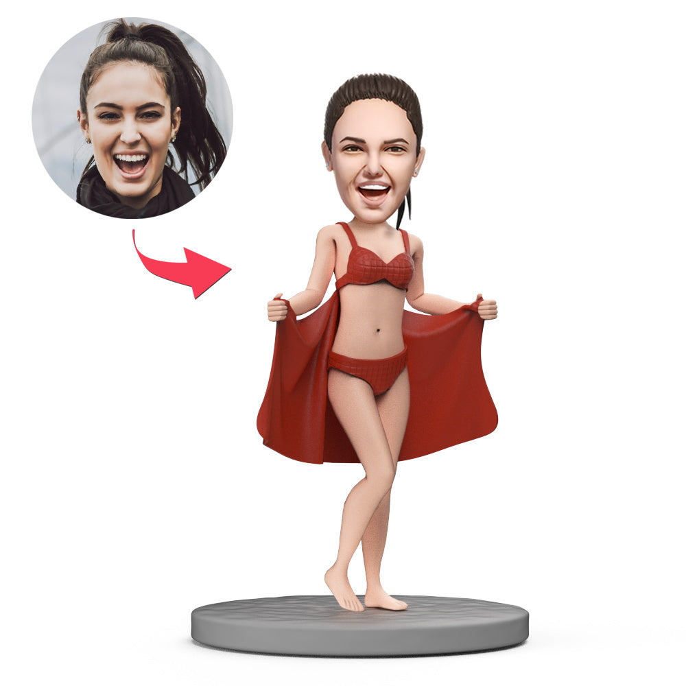Personalizirani Bobblehead - smiješni striper s gravurom