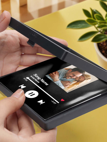 Individueller Foto-Musik-Kühlschrankmagnet für besondere Home-Deko _