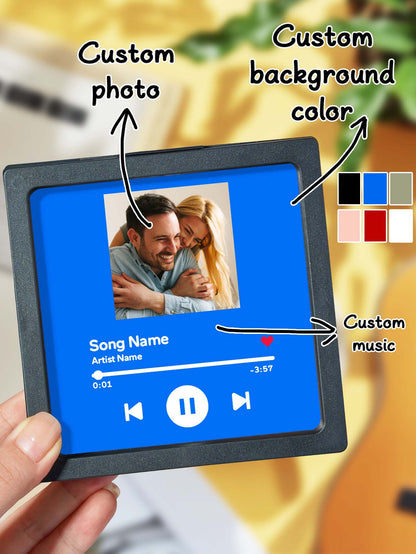 Individueller Foto-Musik-Kühlschrankmagnet für besondere Home-Deko _