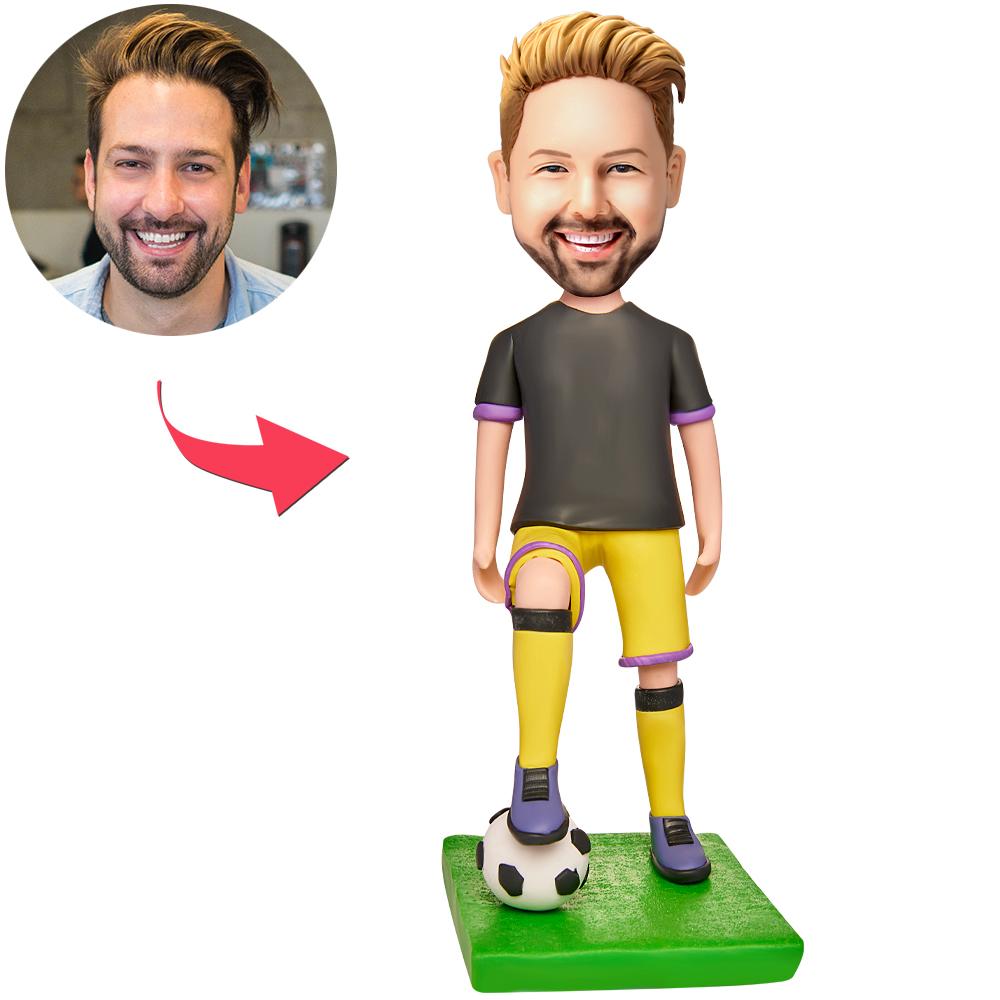 Personalized Football Bobblehead - Perfect for Sports Fans with Engraving