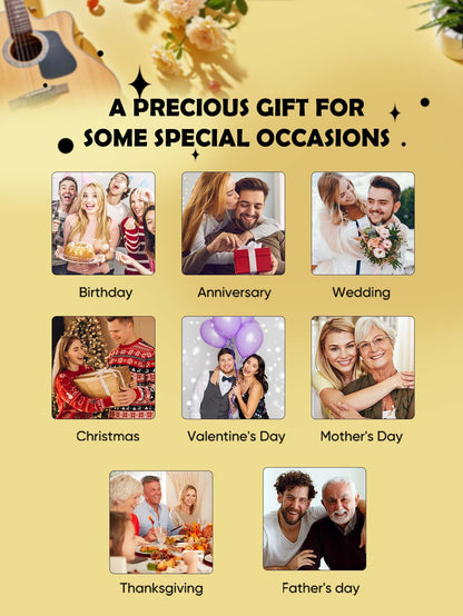 Individueller Foto-Musik-Kühlschrankmagnet für besondere Home-Deko _